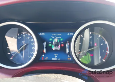 2019 Maserati Ghibli S Gransport from USA, damaged, VIN ZAM57YSS1K1339566